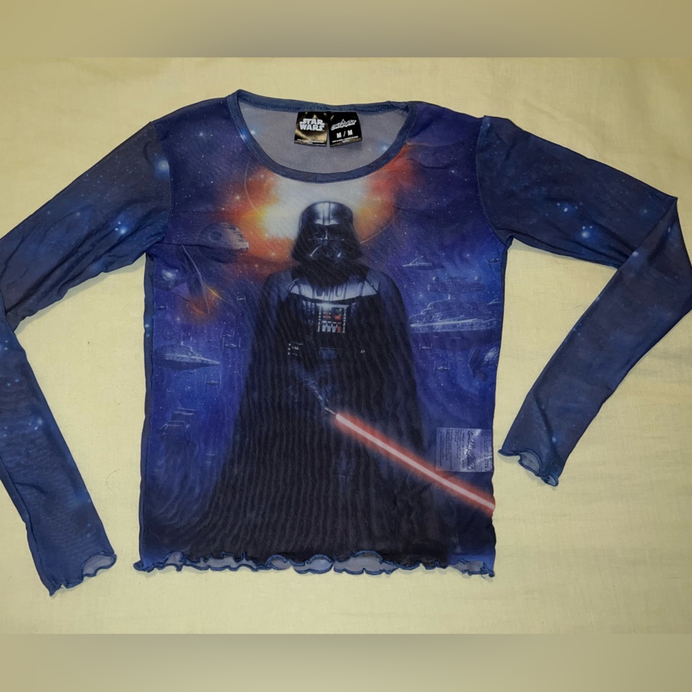 Cakeworthy Star Wars mesh top size M